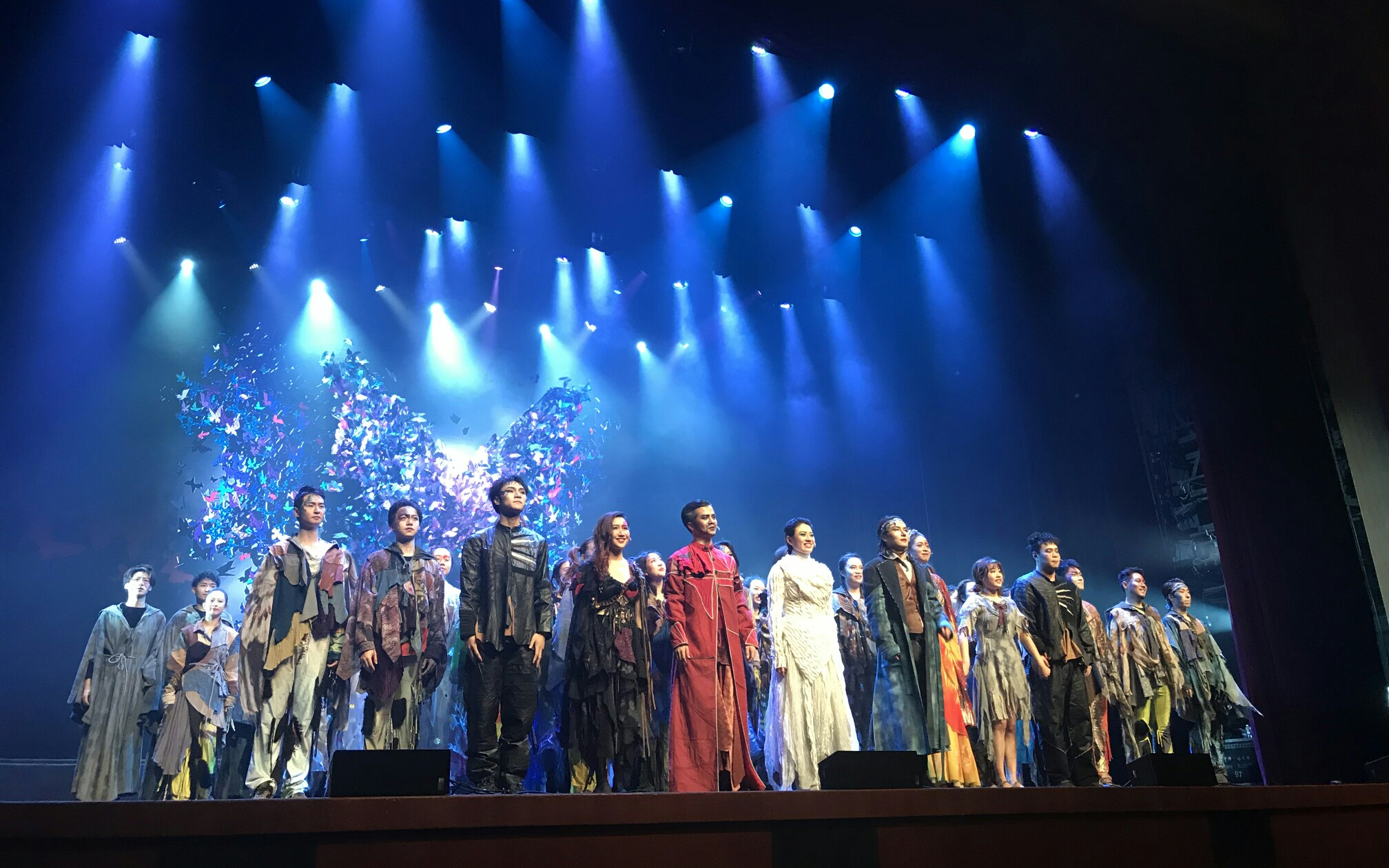 青春版音乐剧蝶1230场部分经典唱段及返场大合唱