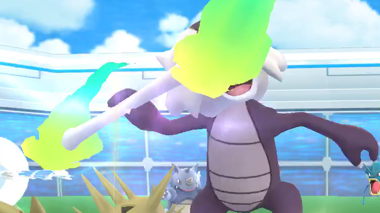 pokemongo阿罗拉形态嘎啦嘎啦团体战来袭