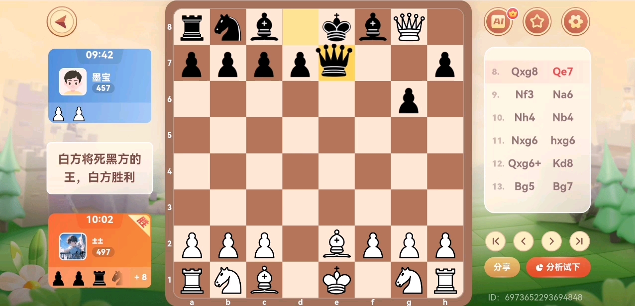 国际象棋之美:黑白交织的艺术-白羊5357-白羊5357-哔哩哔哩视频