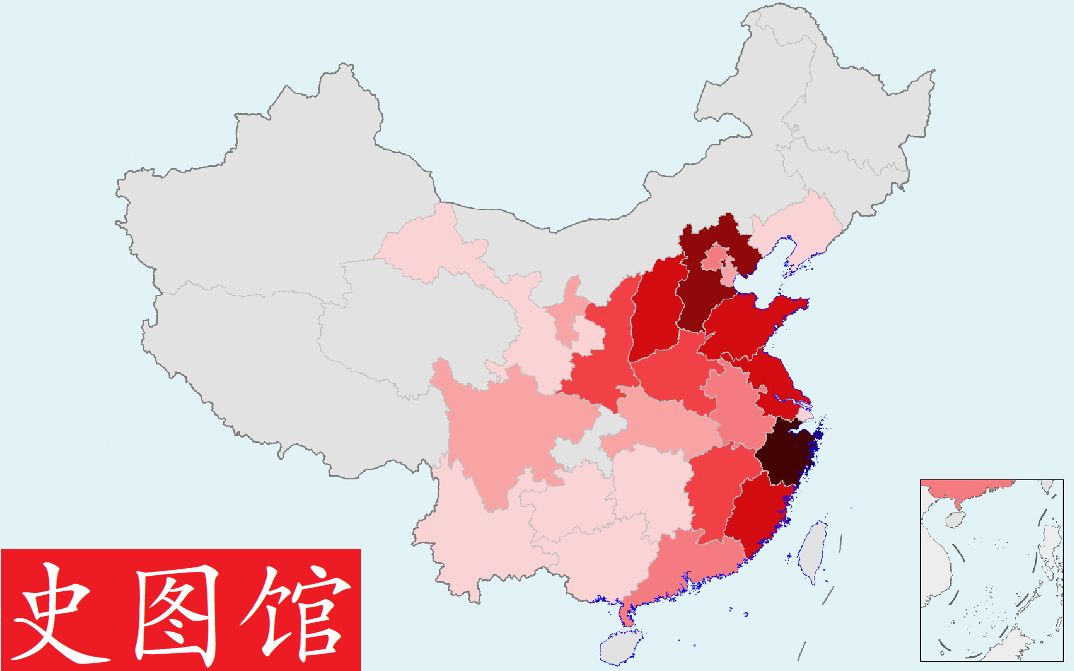 【史图馆】中国历代武状元地图_哔哩哔哩_bilibili