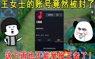 Download Video: 什么？王女士的账号，竟然被封了！这下再也不能举报王者了！