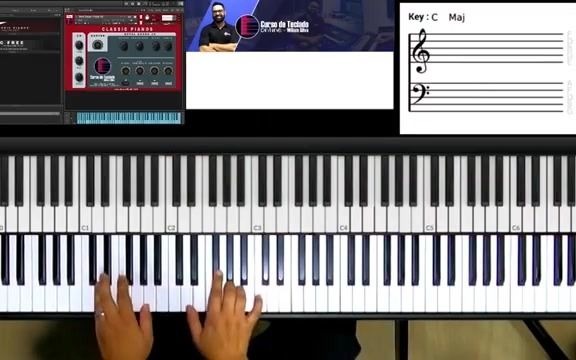 【William的钢琴课】极致催泪神曲《Quero conhecer Jesus》 6分钟速成教程!哔哩哔哩bilibili