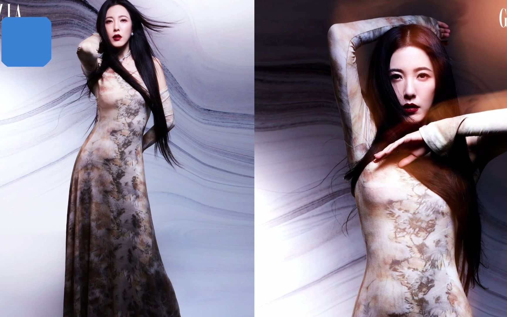 曾黎杂志大片身材超好 透露自己的生活原则