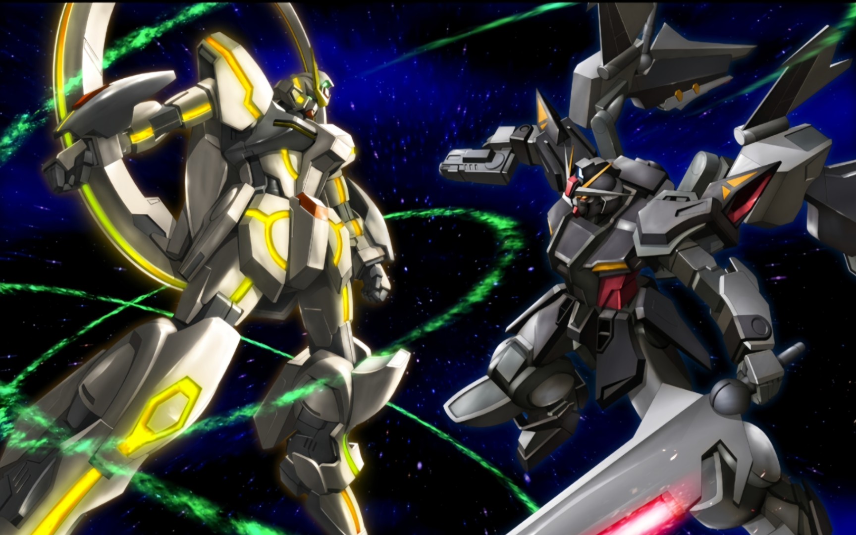 【高达seed】观星者高达vs漆黑强袭高达