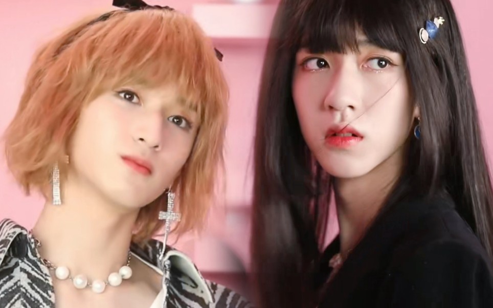 【严美娜×tina贺】颜值安利向☆感觉就是浑然天成_哔哩哔哩_bilibili