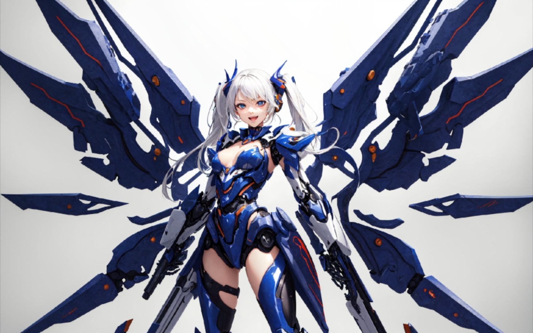 ai绘画 机甲少女
