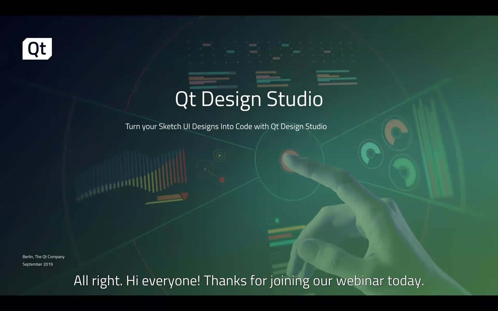 网络研讨会 | 利用Qt Design Studio将您在Sketch里的UI设计转化代码哔哩哔哩bilibili