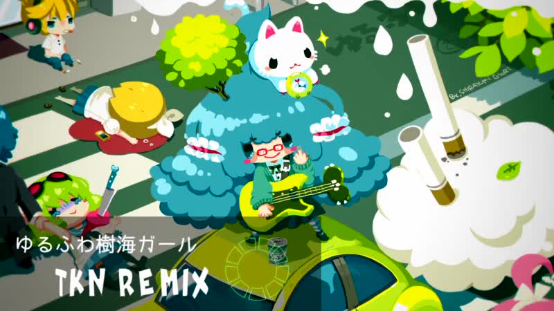 【GUMI】轻飘飘树海女孩 TKNRemix【斗君(とっくん)】哔哩哔哩bilibili