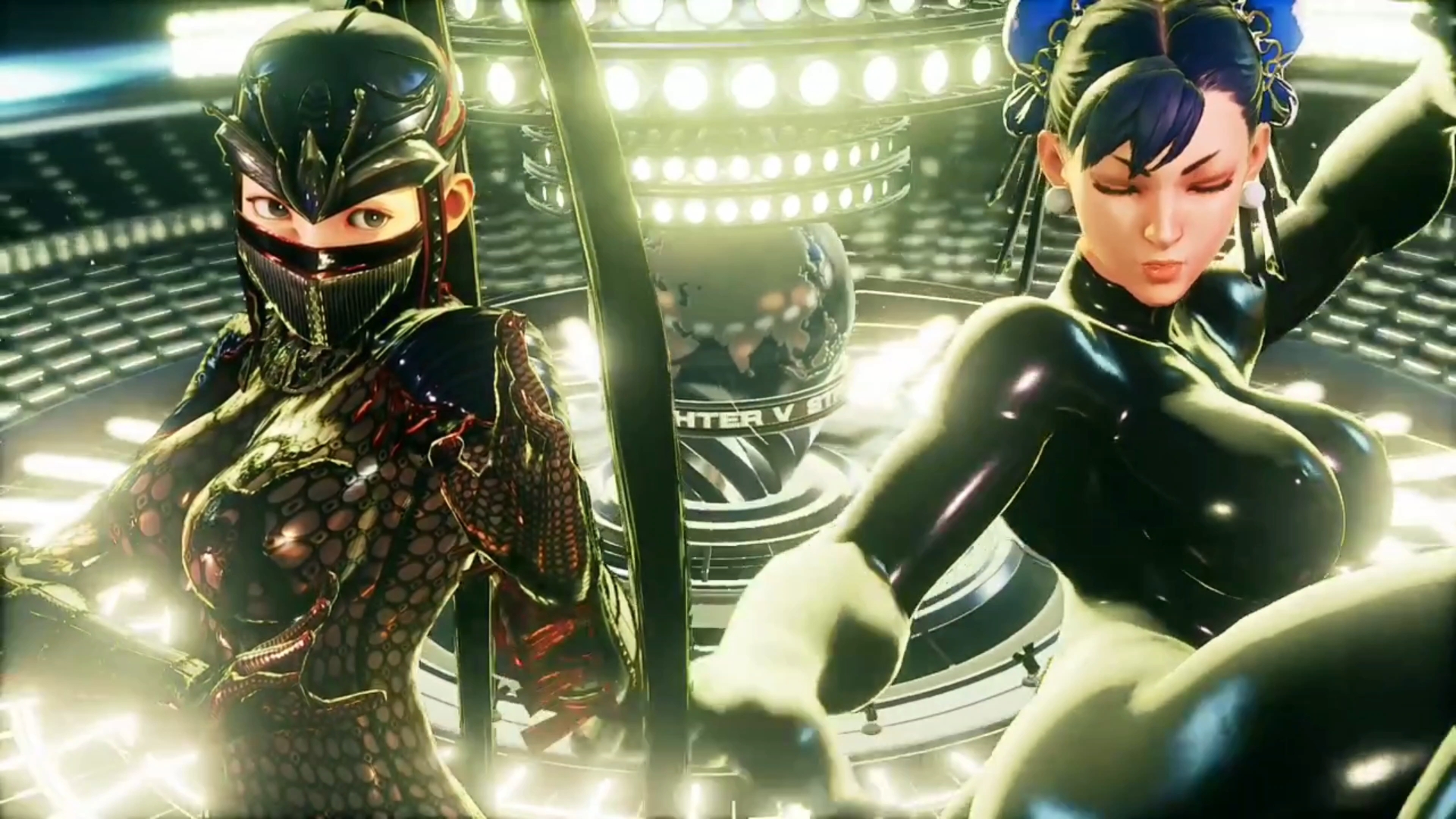 街头霸王5 :黑丝忍者波动拳伊吹 vs 硅胶皮套波动拳春丽