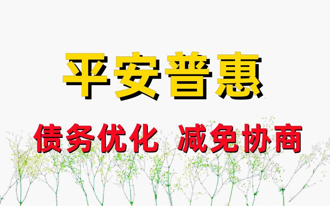 平安普惠可以停息挂账,平安普惠和信用卡的区别(今日/爆料5)哔哩哔哩bilibili