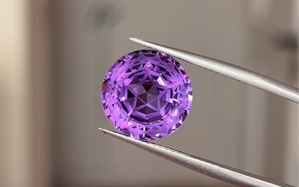 契约之眼 花式切割 天然紫水晶