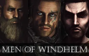 天际美化mod 覆盖57名男性的美化大修male Npc Overhaul Se 哔哩哔哩 つロ干杯 Bilibili