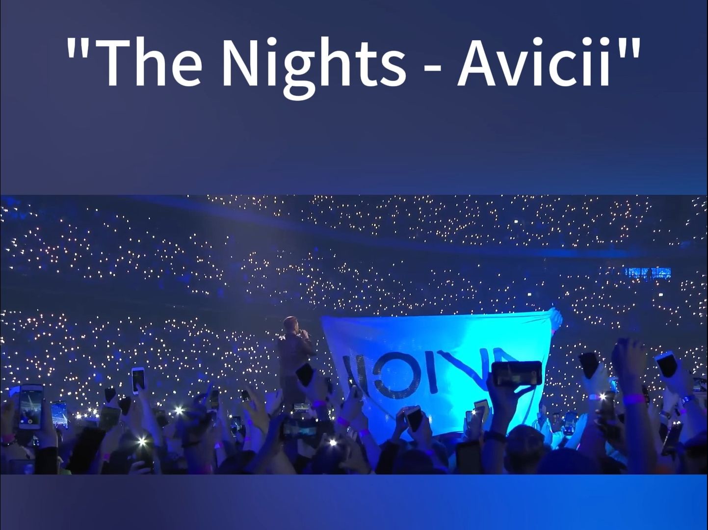 万人合唱"the nights"