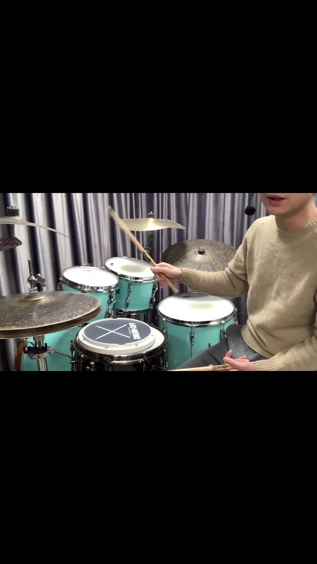 双跳教程视频很长看完就知道区别记得点赞粉丝群练疯了架子鼓