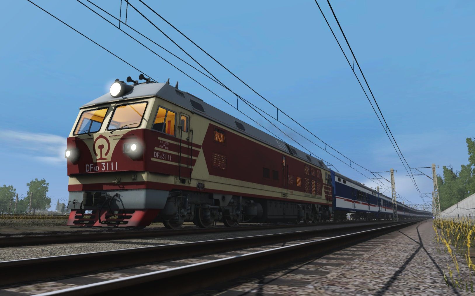 trs19t5次列车国际联运调车作业