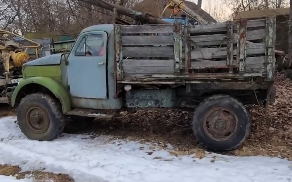 [图]【GAZ63简单试驾】БКГМ-63-2(GАZ-63) Бурильная машина. 3апуск + тест-драйв + aвария