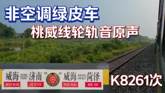 Download Video: 【原音轮轨声】行走于鲁东的非空调绿皮车--桃威线K8261次