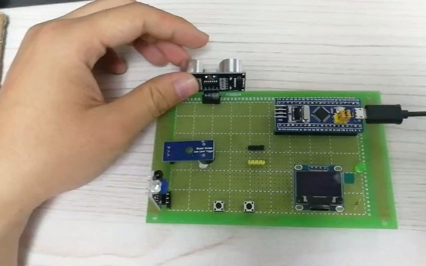 【STM32单片机毕业设计】红外超声波报警系统哔哩哔哩bilibili