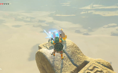 赛尔达荒野之息雷神兽挂着的宝箱正确开启方式