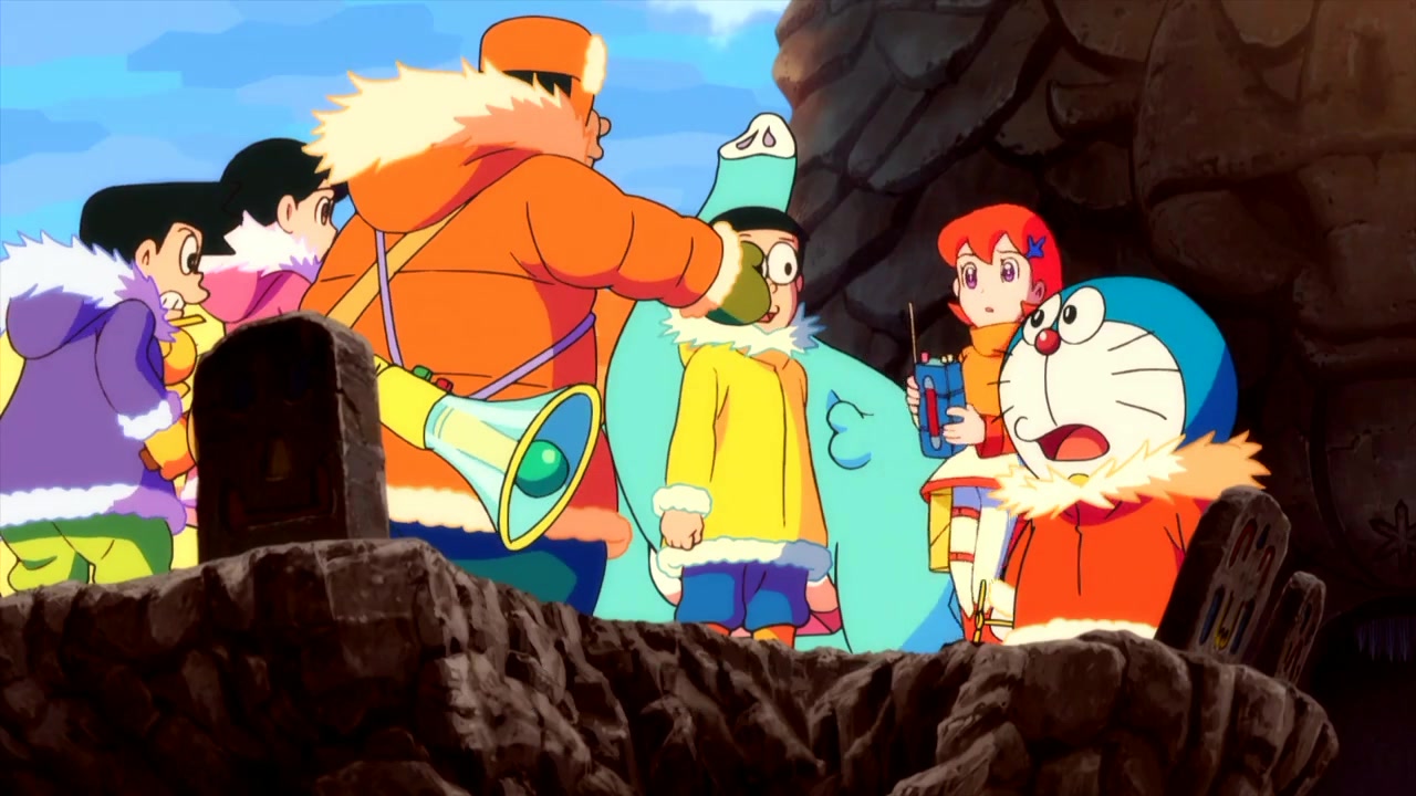 哆啦a梦剧场版南极大冒险里冰风暴巨人真面目及能力让人震撼