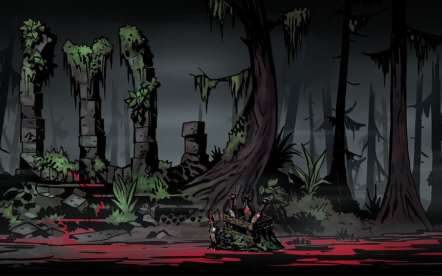 暗黑地牢 血月难度 无光 血色庭院 43周速通全集 [38](版本号22830)