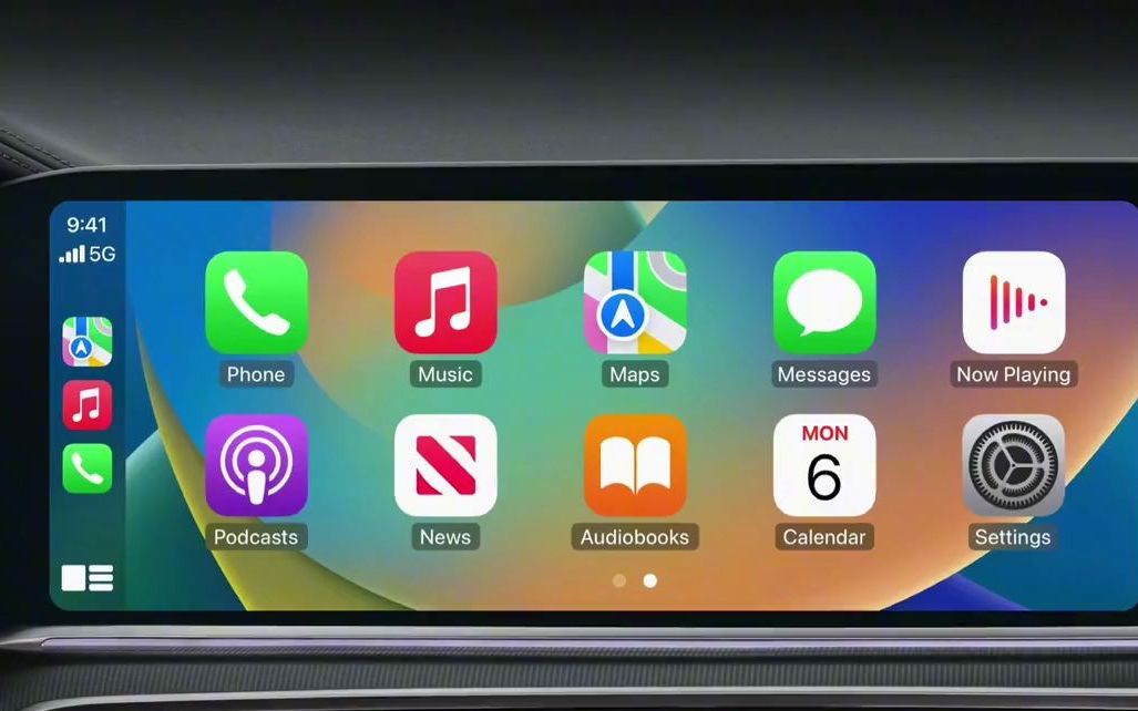 [图]iOS 16的CarPlay功能全新升级，汽车大屏更智能