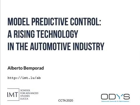 [图]Model Predictive Control:  A Rising Technology in the Automotive Industry