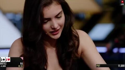 Alexandra Botez Playing Poker Like A BOSS in 25K Tournament