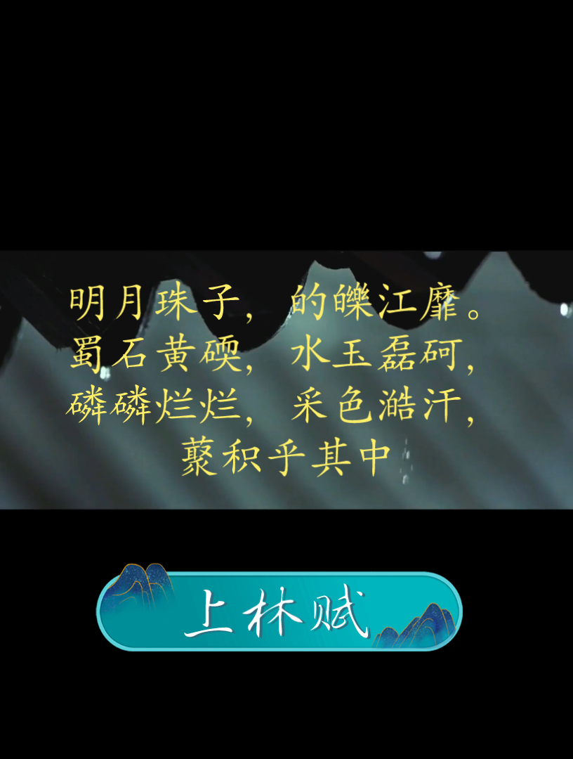 上林赋(小篆)哔哩哔哩bilibili