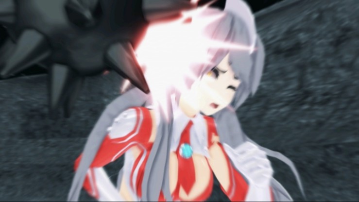 白发佐菲娘被泰兰特绝对的力量碾压惨败!