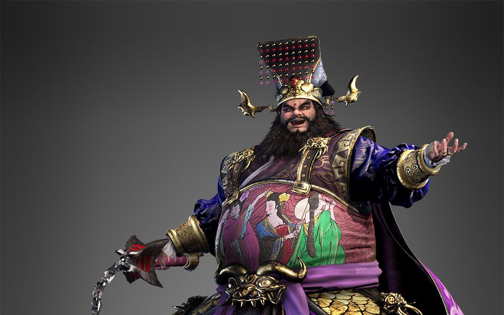 酒池肉林的暴虐霸主—董卓招式演示