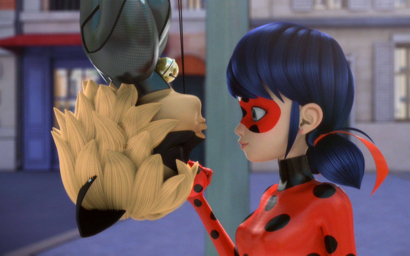 miraculous ladybug -umbrella scene(多语言)miraculous ladybug -um