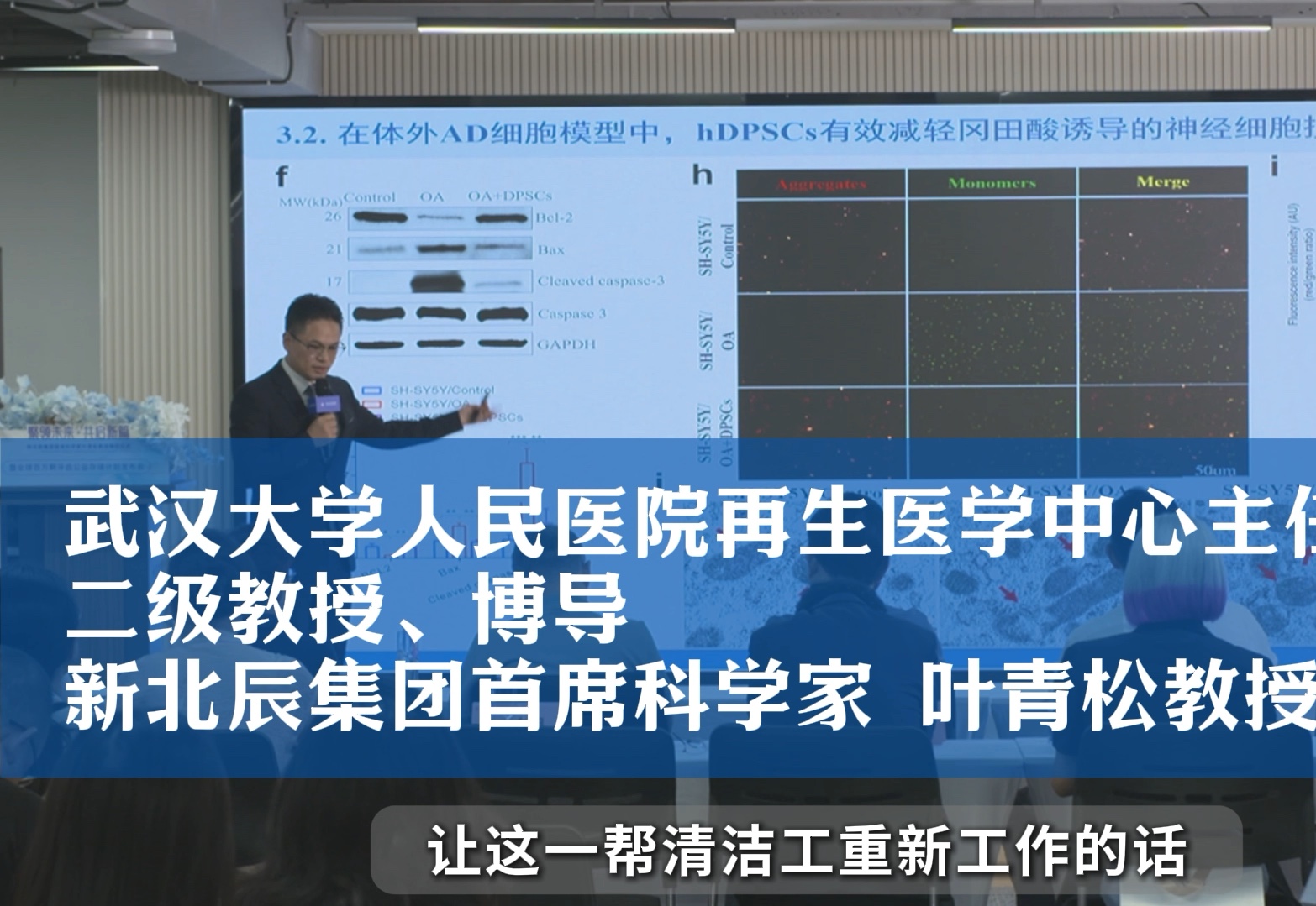 新北辰集团首席科学家叶青松团队在老年痴呆症的研究:牙髓干细胞促进神经再生!哔哩哔哩bilibili