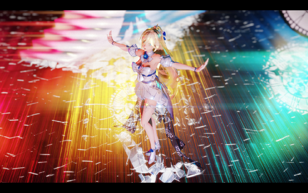 2k崩三mmd十字星的约定幽兰黛尔icantstopme