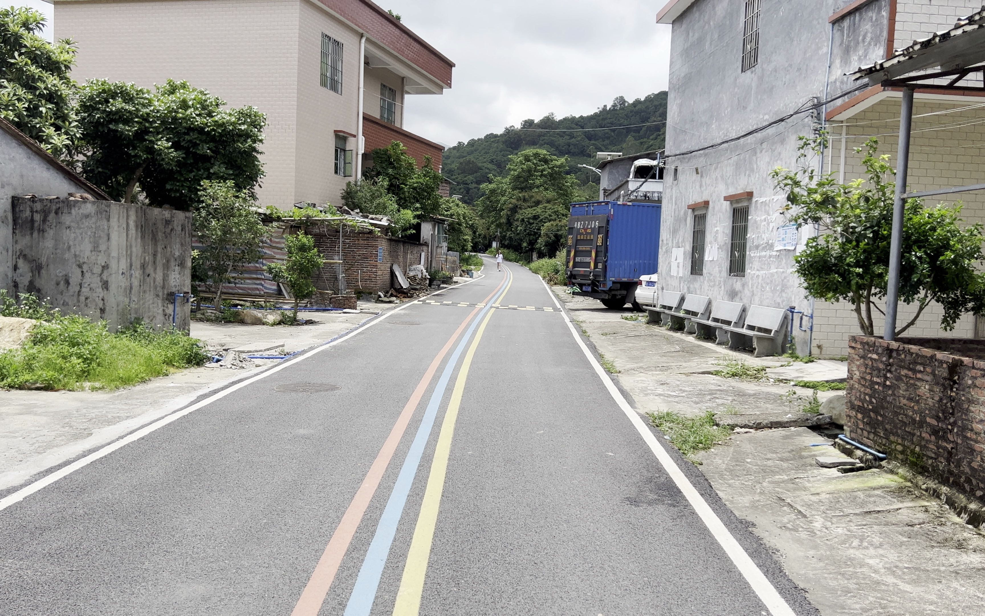 广州市增城区水美村网红彩虹公路打卡vlog游记