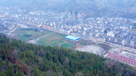 土坪镇上帝视角2023