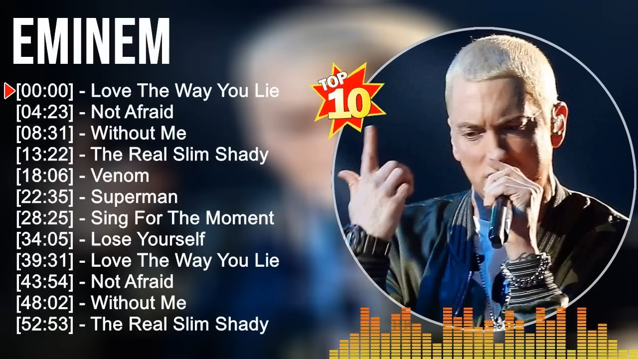 e m greatest hits ~ rap music ~ top 10 hits of all time姆爷最强