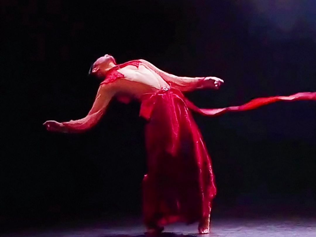 舞剧《十面埋伏》虞姬自尽—胡沈员