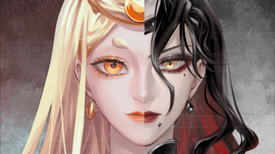 【阴阳师】天照&伊邪那美的一点军装证件照
