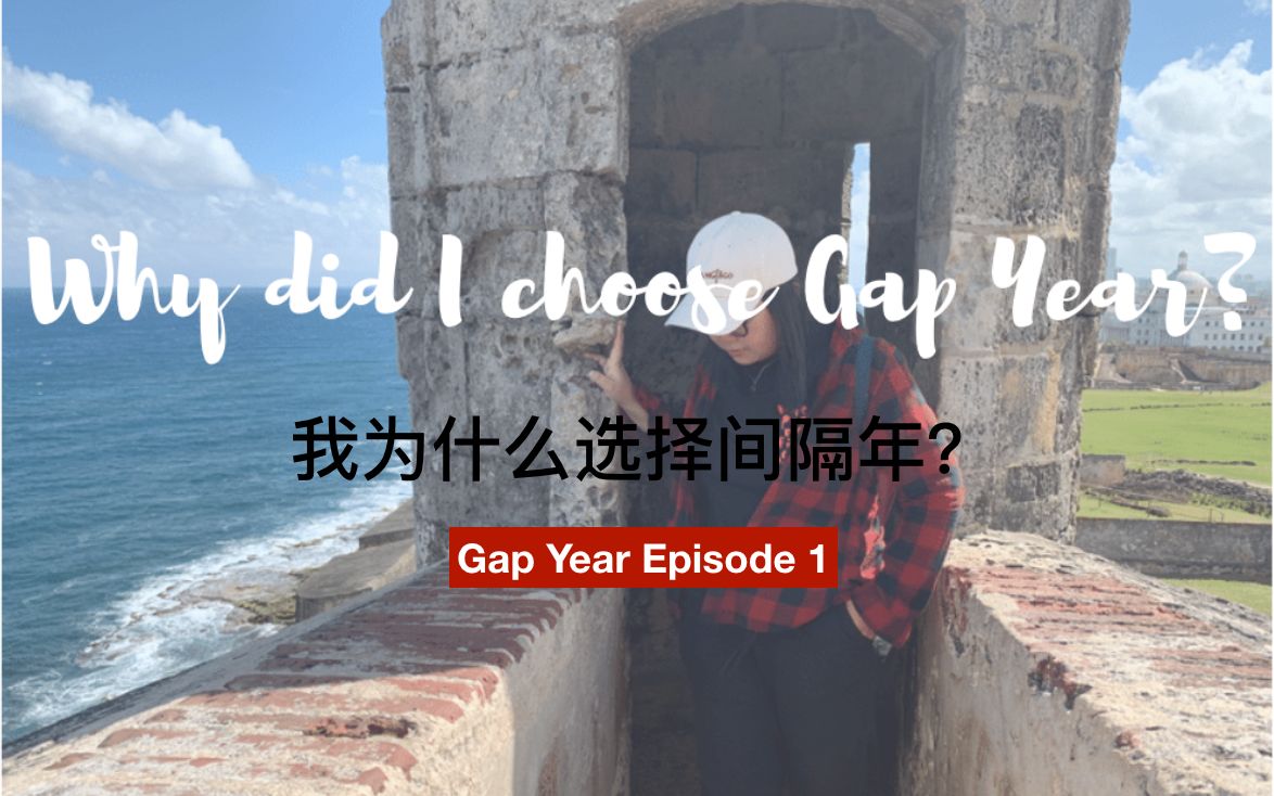 【间隔年GapYear】我为什么选择了间隔年?哔哩哔哩bilibili