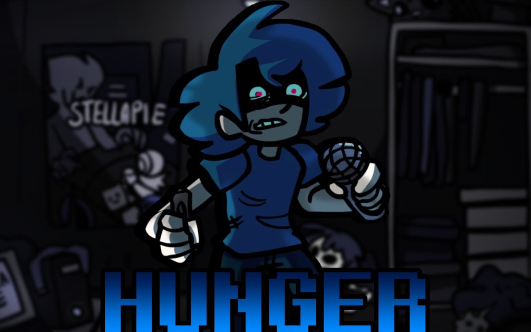 饥饿艺术家的饥饿hunger混音版本中字fnffridaynightfunkinstarving