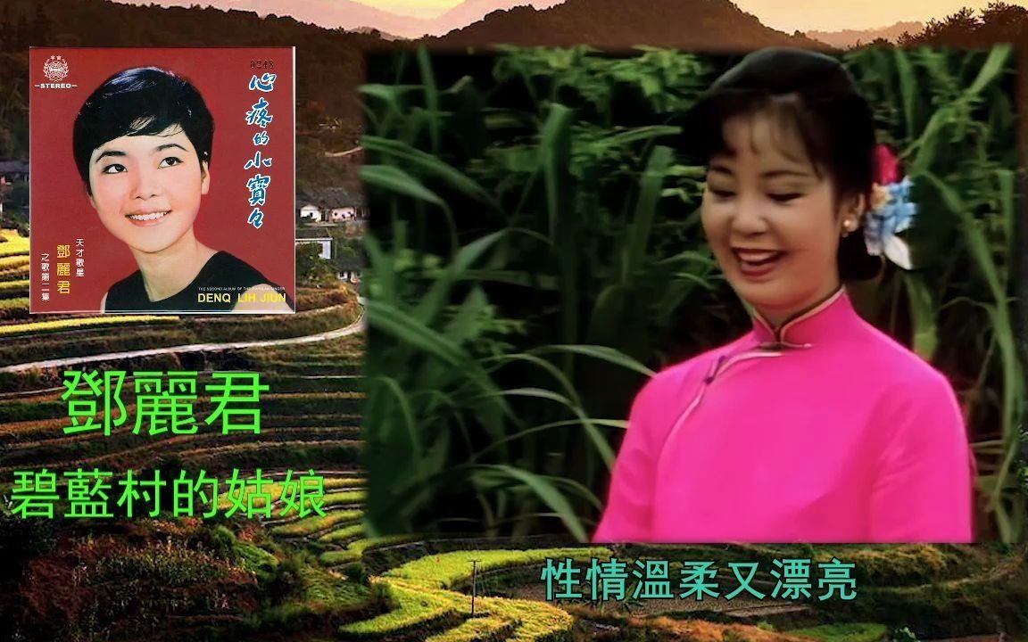 邓丽君邓丽君之歌第二集心疼的小宝宝04碧兰村的姑娘