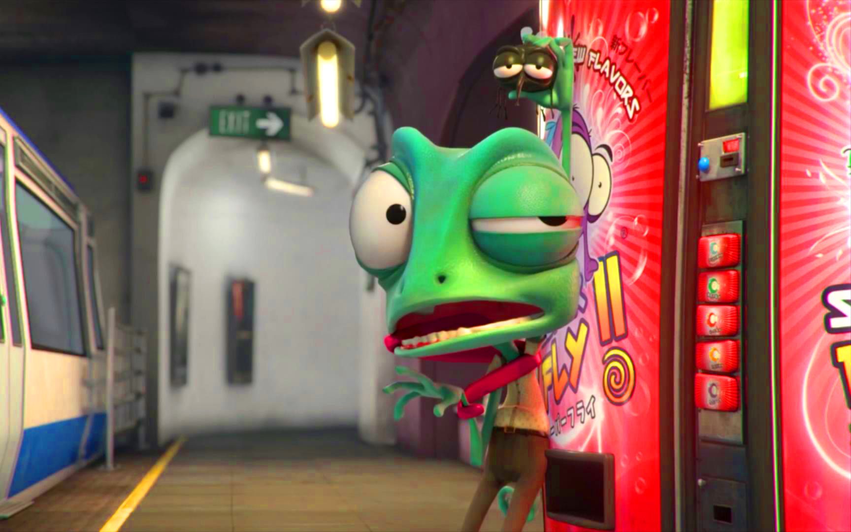 变色龙的爱情动画短片