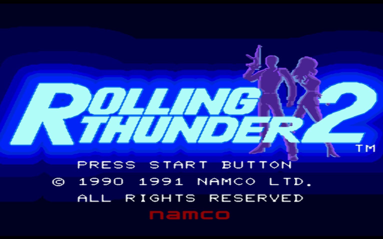 【sega世嘉md游戏】轰天雷2(雷霆行动2)通关流程(自制)