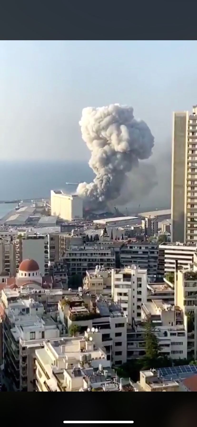 黎巴嫩贝鲁特港爆炸