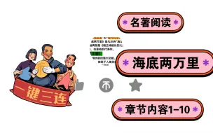 下载视频: 【名著阅读】【海底两万里】【章节内容1-10】