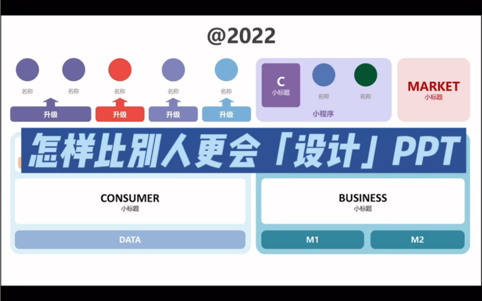 怎样比别人更会「设计」PPT哔哩哔哩bilibili