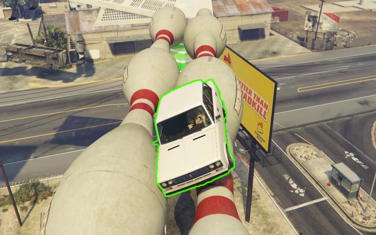 【gta5】我严重怀疑这作者是用脚作图的!