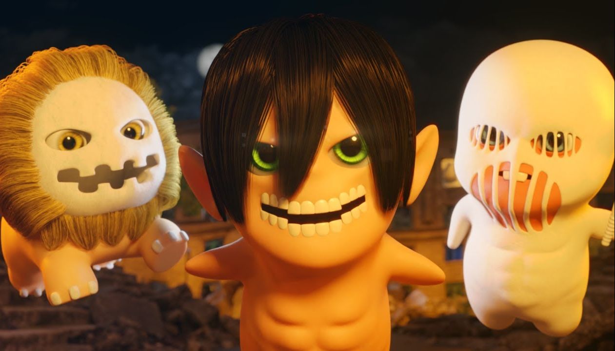 [图]【Q版迷你巨人3D】Chibi Titans 3  The Warhammer Titan | Attack On Titan Animation