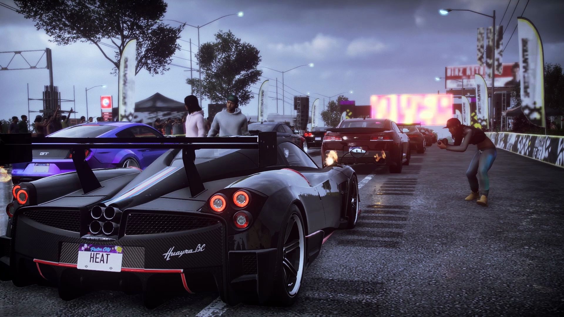 【极品飞车21:热度】冒蓝火的帕加尼 (我太菜了)